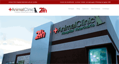 Desktop Screenshot of animalclinic.com.br