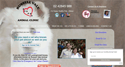Desktop Screenshot of animalclinic.com.au